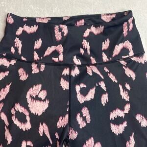 LA Society Pink and Black Cheetah leopard design Size XL